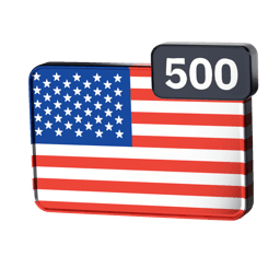 US 500 logo